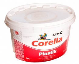 Краска Corella Plastik База С, интерьерная пластическая