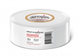 Бумажная лента Danogips для заделки швов