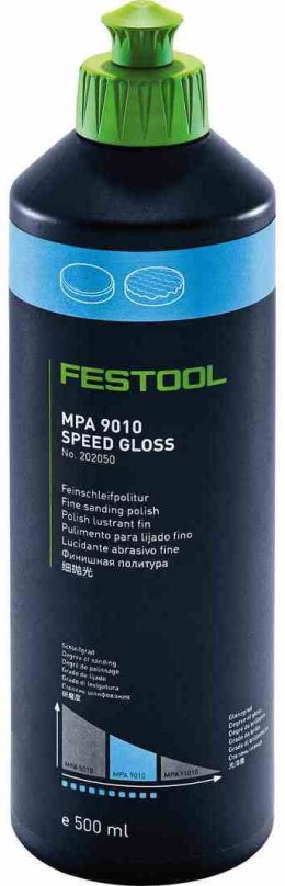 Политура финишная Festool Speed Gloss MPA 9010, для тонкого промежуточного шлифования