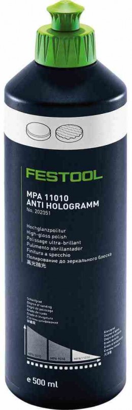 Политура мягкая Festool Anti Hologramm MPA 11010 WH, для удаления микроцарапин и голограмм