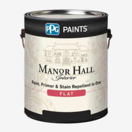 Интерьерная краска PPG Manor Hall, база для колеровки очень тёмных, ярких оттенков, 100% акрил-латекс