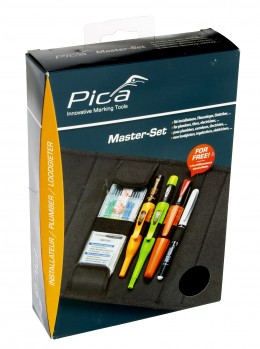 Набор карандашей и маркеров Pica Master-Set Plumber, для сантехников