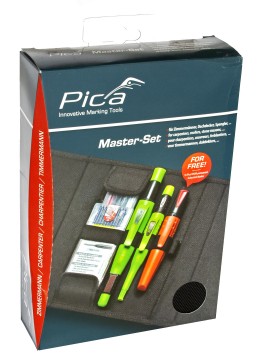 Набор карандашей и маркеров Pica Master-Set Carpenter, для плотников