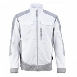 Куртка рабочая, белый/серый