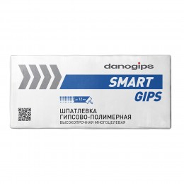 DANOGIPS шпатлевка гипсо-полимерная SmartGips 19 кг.