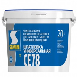 Шпатлевка многофункциональная улучшенная CE 78 NEW / СЕ 78 НЬЮ 20 кг.