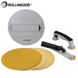 Набор для ручной шлифовки Rollingdog SURFEX №1 (9 предметов), соединение защелка/конус, серия Elite, арт.90154