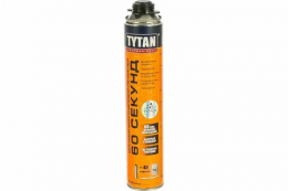 Tytan Professional Быстрый пено-клей 60 секунд GUN 750мл.