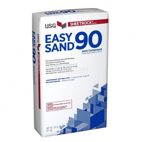 Сухая смесь Sheetrock Easy Sand 90, гипсовая облегчённая