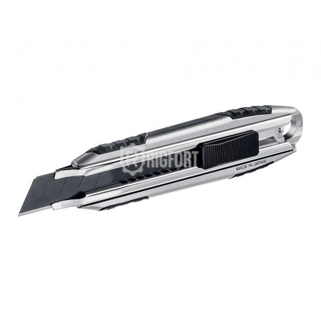 Нож Olfa X-design алюминиевый, рукоятка AutoLoc, лезвие 18 мм