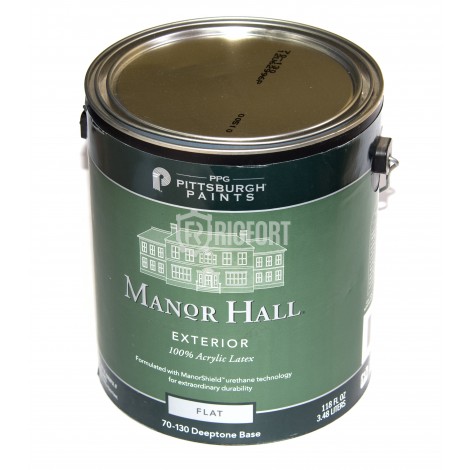 100% Акриловая фасадная краска PPG Manor Hall, для ярких оттенков