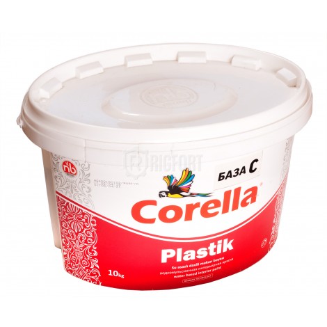 Краска Corella Plastik База С, интерьерная пластическая