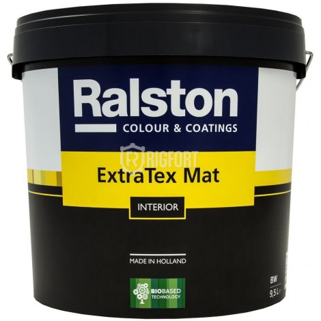 Краска Ralston Extra Tex Mat, матовая интерьерная