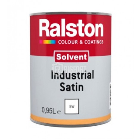 Краска Ralston Solven Industrial Satin, быстросохнущая индустриальная