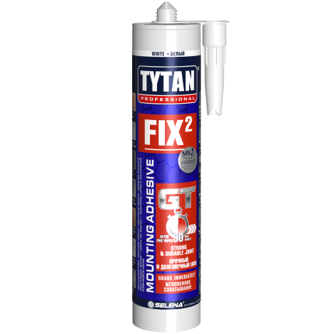 Tytan Professional Монтажный клей Fix2GT 290мл.